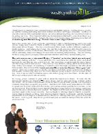 Wesley Palla Prayer Letter:  Delay Results in More Open Doors