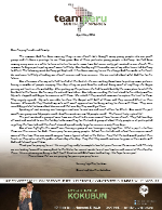 Daniel Kokubun Prayer Letter:  Summer in Peru