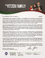 Chris Yetzer Prayer Letter: A Man Searches for God