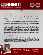 Brian Hebert Prayer Letter:  Fruitful Month of Deputation