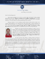 Brian George Prayer Letter:  Moving Forward
