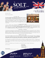 David Solt Prayer Letter:  Turning the Corner