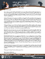 Mshama Kinyonga Prayer Letter:  Seeing People Saved
