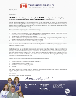 Ben Turner Prayer Letter:  2014 Summer Update