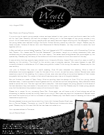 Jerry Wyatt III Prayer Letter:  Upcoming Farm Fair