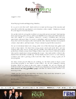 Zach Foust Prayer Letter:  People Saved Each Week