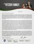 Christopher Yetzer Prayer Letter:  Summer Summary