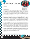 Daniel Wilder Prayer Letter:  The Power of the Gospel