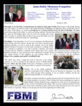 James Belisle Prayer Letter:  Graduates Serving the Lord!