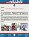Chad Inman Prayer Letter:  Suffer Little Children to Come Unto Me