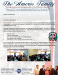 Andres Amoros Prayer Letter:  Marathon 2014 "Hear Ye Him"
