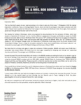 Bob Bowen Prayer Letter:  The Need of Bibles Is Still So Great!