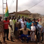 Common Faith Class Helps on Clean Up Day