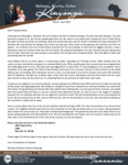 Mshama Kinyonga Prayer Letter:  New Stateside Address