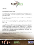 Zach Foust Prayer Letter:  Exciting Times in Lima, Peru