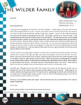Daniel Wilder Prayer Letter:  God At Work!