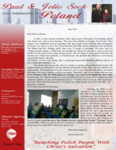 Paul Sock Prayer Letter:  Discipling