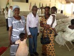 Albert Addo and Two Daughters at FBCI Kumasi