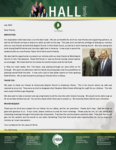 Baraka Hall Prayer Letter:  Friends