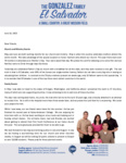 Henry Gonzalez Prayer Letter:  Church and Ministry Events