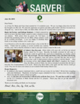 Mike Sarver Prayer Letter:  A Father's Day Gift