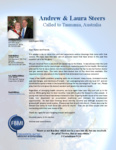 Andrew Steers Prayer Letter:  Spreading the Gospel Door to Door