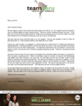 Chris Williams Prayer Letter:  God's Divine Appointments