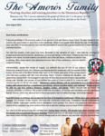 Andres Amoros Prayer Letter:  The Good Shepherd Giveth His Life for the Sheep"