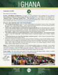 Team Ghana Update:  Annual Pastors' Conference