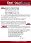 Shari House Prayer Letter:  Ministry Milestones