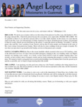 Angel Lopez Prayer Letter:  Bro. Luis Released!