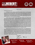 Brian Hebert Prayer Letter:  Only God Could Do That!