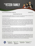 Christopher Yetzer Prayer Letter:  A Humpty Dumpty Prayer Letter