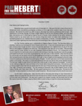 Brian Hebert Prayer Letter:  God's Joy on Deputation