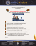 TAN Prayer Letter:  Ring Out the Good News!