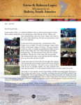 Xavier Lopez Prayer Letter:  Great Teen Camp!