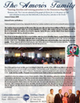 Andres Amoros Prayer Letter:  New Area, New Blessings, But Same Challenger