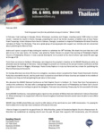 Bob Bowen Prayer Letter:  Many Miles Traveled