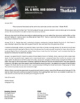 Bob Bowen Prayer Letter:  What a Way to Start the New Year!