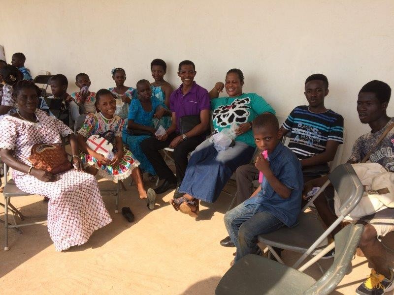 Pastor Pentsil and Some Church Members