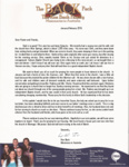 Ron Back Prayer Letter:  Visitors Galore!