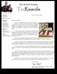 Gregg Schoof Prayer Letter: Back to Rwanda!