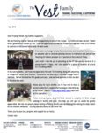 Charlie Vest Prayer Letter:  Thank God for Heaven!