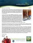 Wes Palla Prayer Letter:  Building Nearing Completion