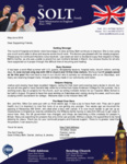 Dave Solt Prayer Letter:  Getting Stronger