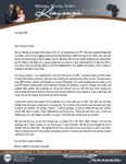 Mshama Kinyonga Prayer Letter:  Two-Year Anniversary