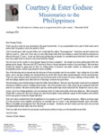 Courtney Godsoe Prayer Letter:  Encouragement