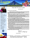 Dennis Lagos Prayer Letter:  The “Be Cool” Update