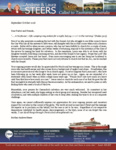 Andrew Steers Prayer Letter:  Joy Cometh in the Morning