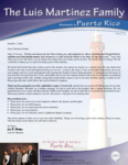 Luis Martinez Prayer Letter:  Fruit That Remains